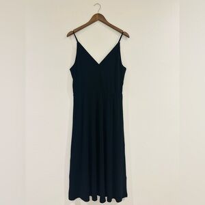 Black midi dress from H&M, size medium, new with tags!